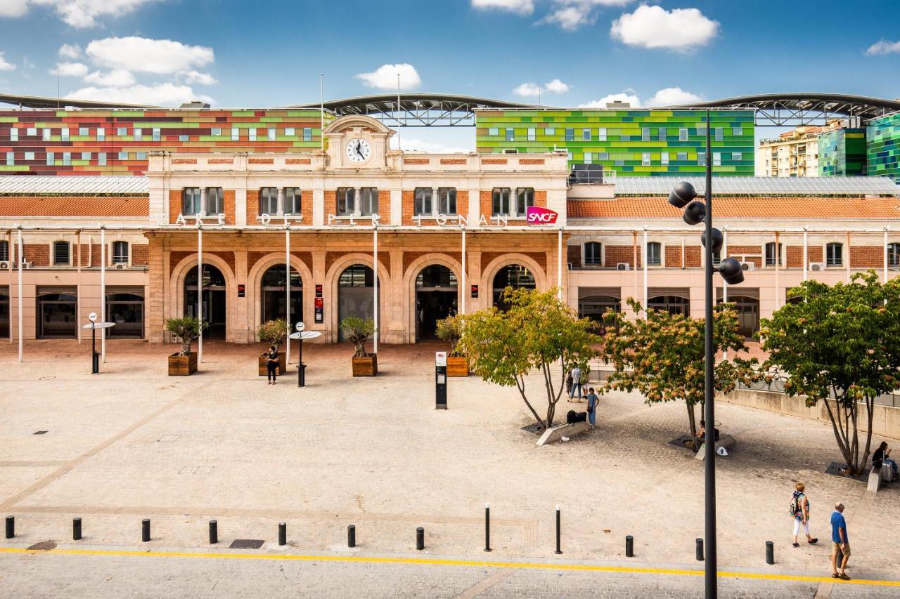 Hôtel Paris-Barcelone Perpinhã Exterior foto